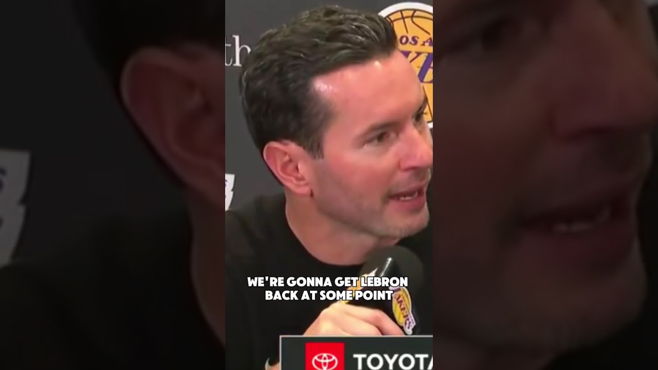 JJ Redick on Lakers missing LeBron James