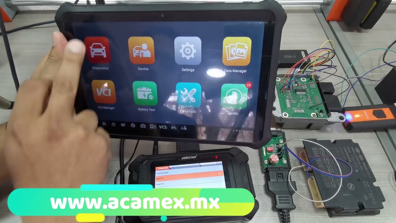 Introducción Curso Airbag: Diagnóstico, Programación de Módulos y Eliminación de Impacto ACAM
