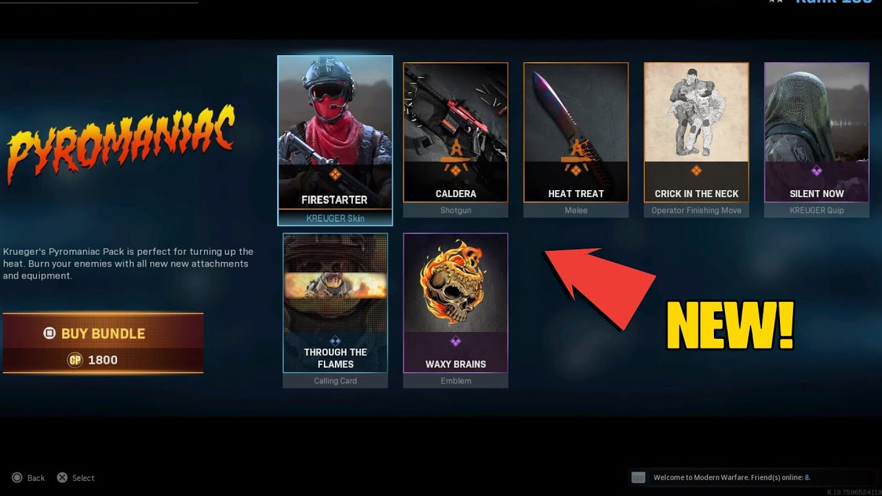 NEW Pyromaniac Operator & Encryption Bundle In Modern Warfare! (UPDATE 1.20)