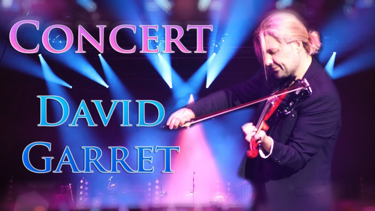 Concert de David Garrett - Alive Tour à Paris (Zénith)