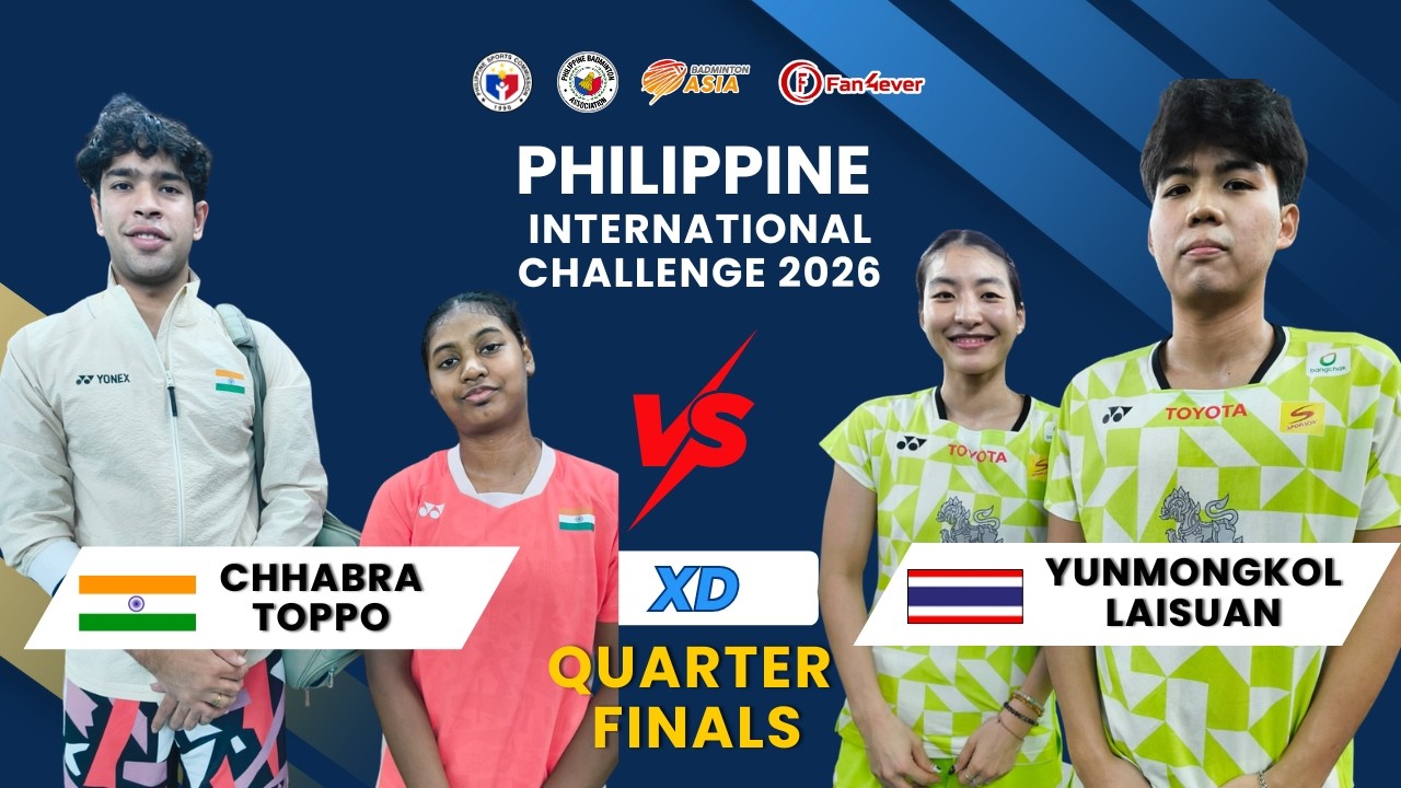 QF | XD | Bhavya Chhabra & Vishakha Toppo vs Thanadol Yunmongkol & Nattamon LAISUAN