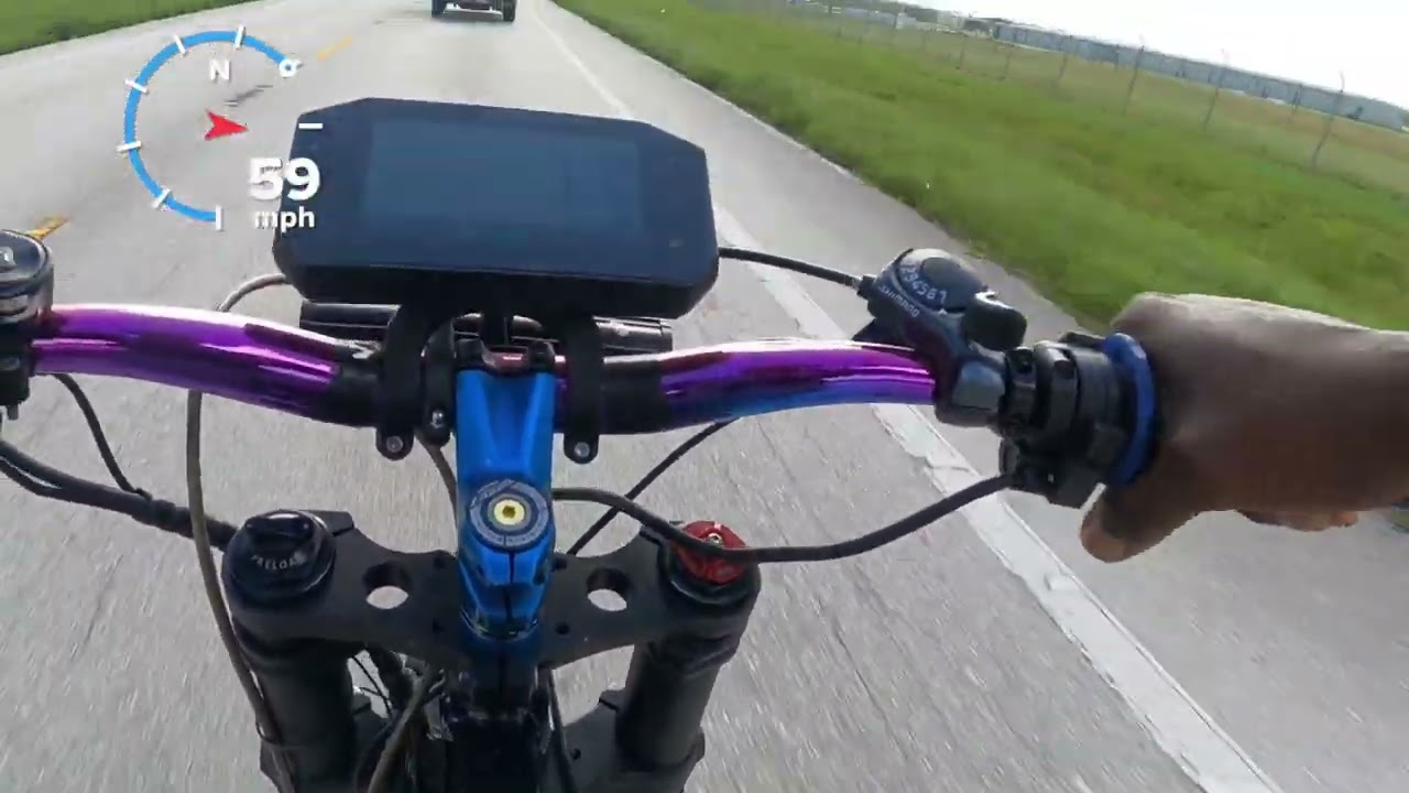 A good day to ride my ebike stress reliever 