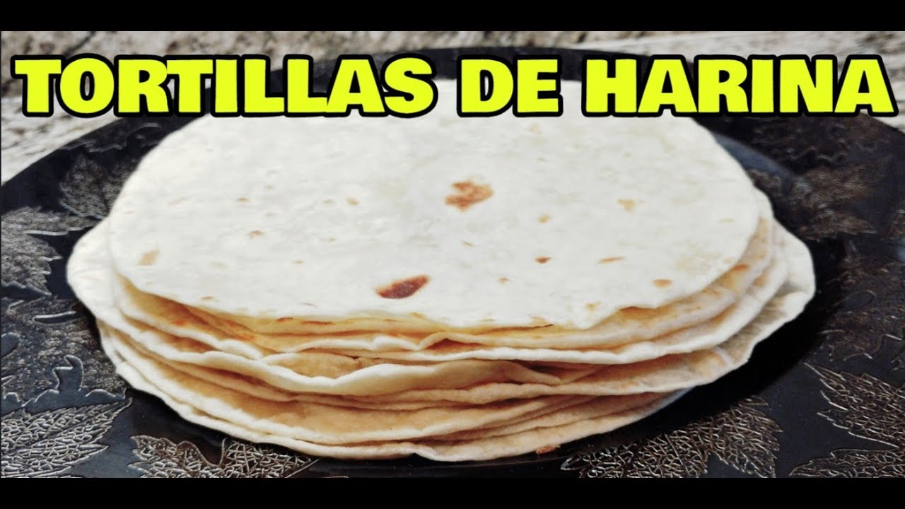 Tortillas De Harina Con Mantequilla