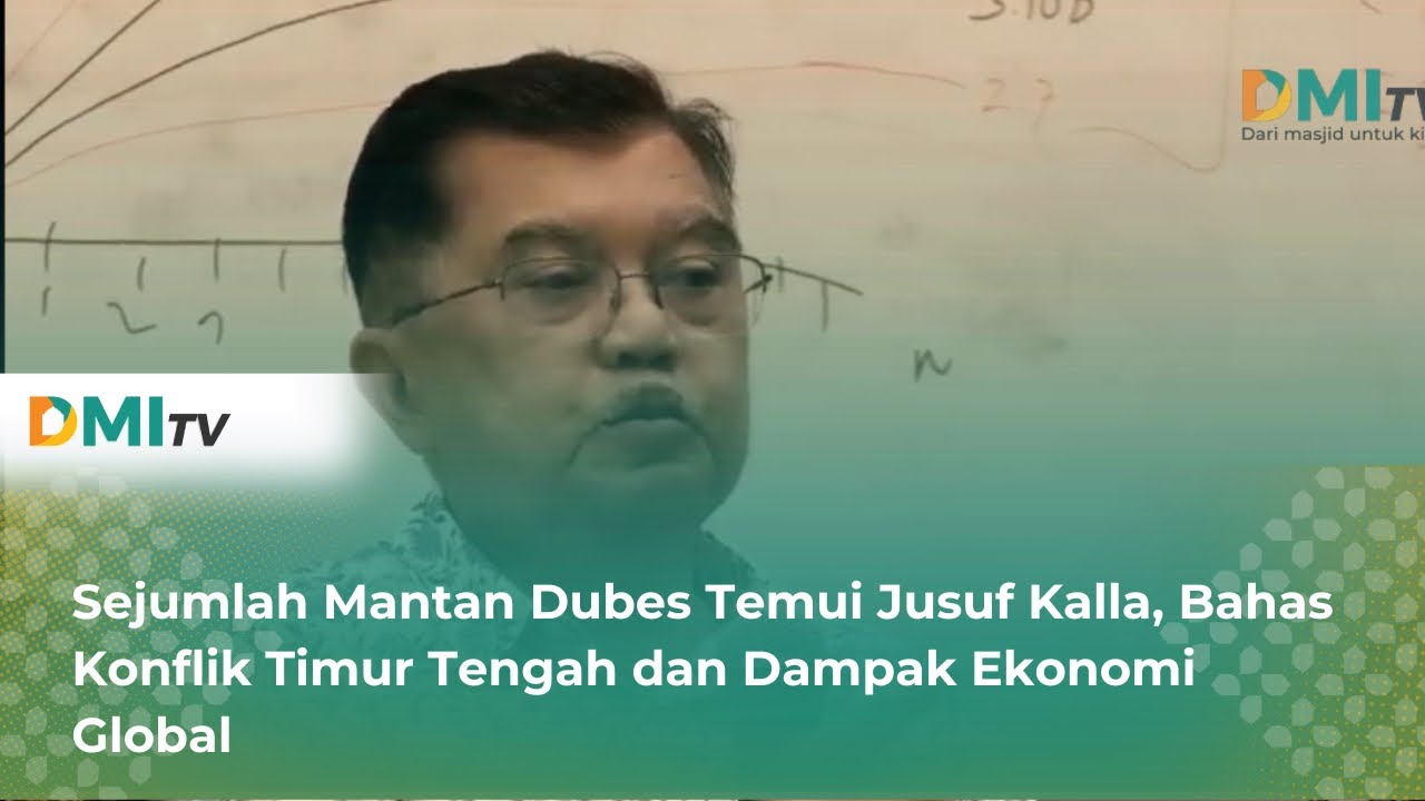 Sejumlah Mantan Dubes Temui Jusuf Kalla, Bahas Konflik Timur Tengah dan Dampak Ekonomi Global