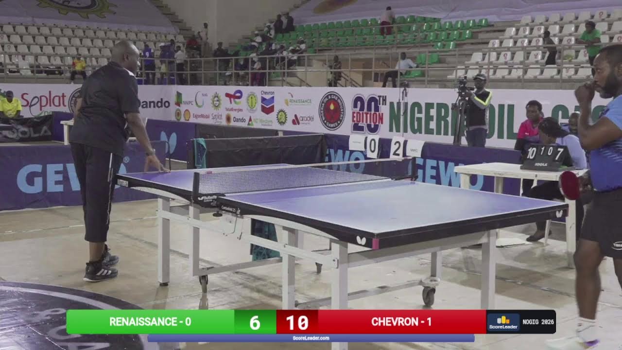 CHEVRON vs RENAISSANCE_TABLE TENNIS