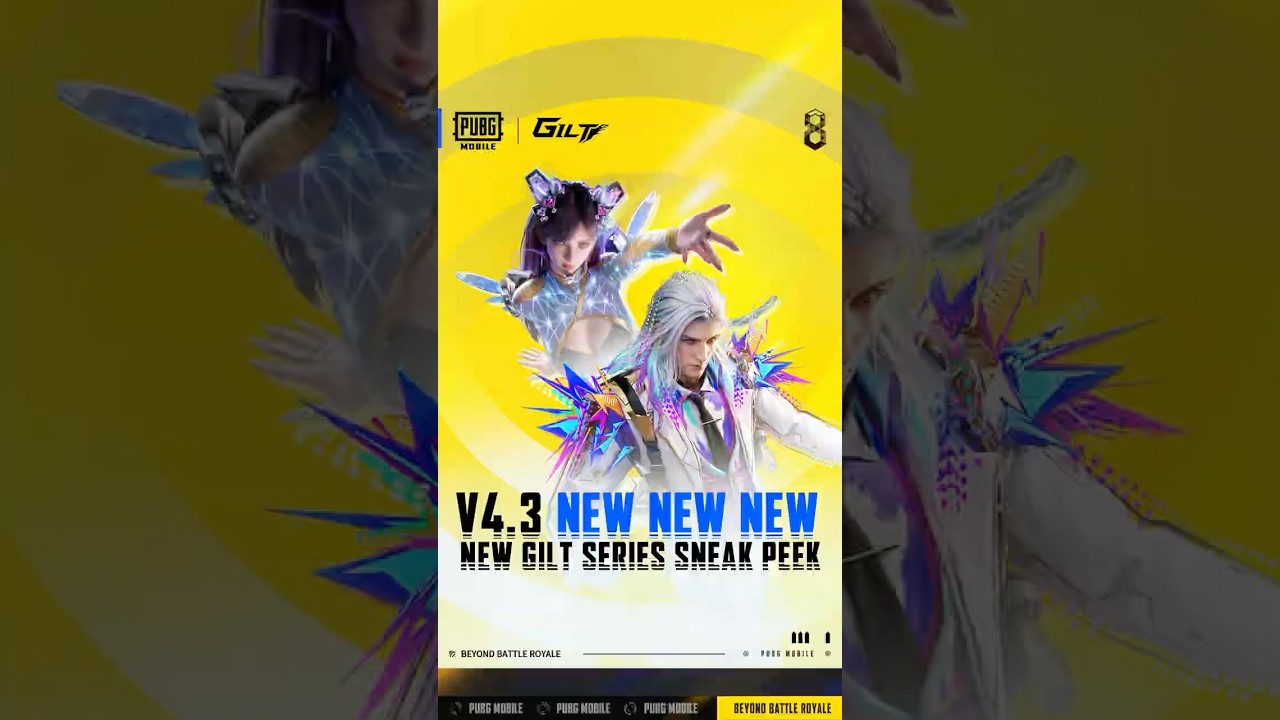 PUBG MOBILE | First reveal of upcoming Gilt Sets