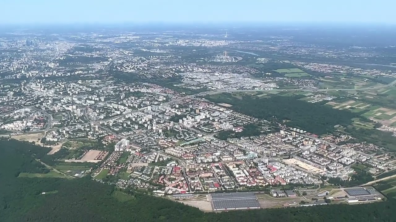 Departure from Warsaw Airport (WAW) May 2023