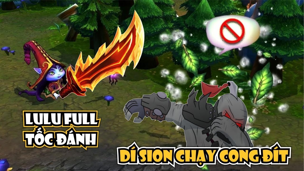 THÔN LÌ VÁC LULU LÊN TOP CẦM KIẾM DÍ SION CHẠY CONG ĐUÝT