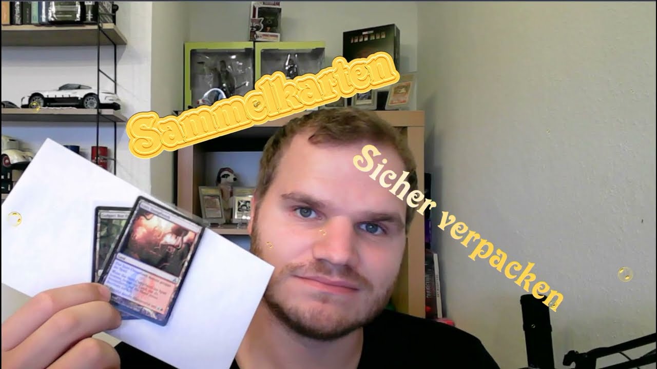 Sammelkarten richtig für den Versand verpacken! (Einzelkarten)
