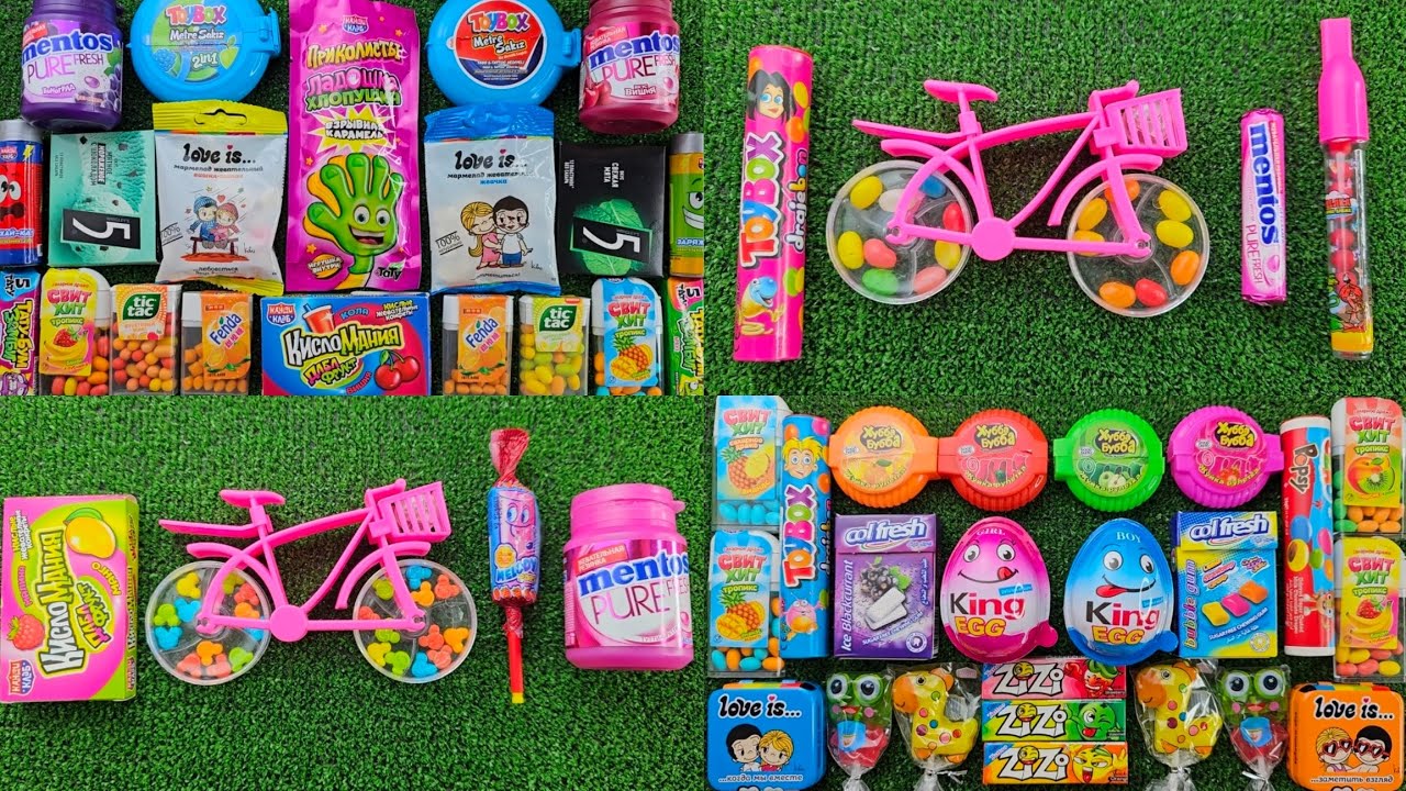 Satisfying ASMR Sweet Rainbow Candy Unboxing and Unpacking: Toy Special
