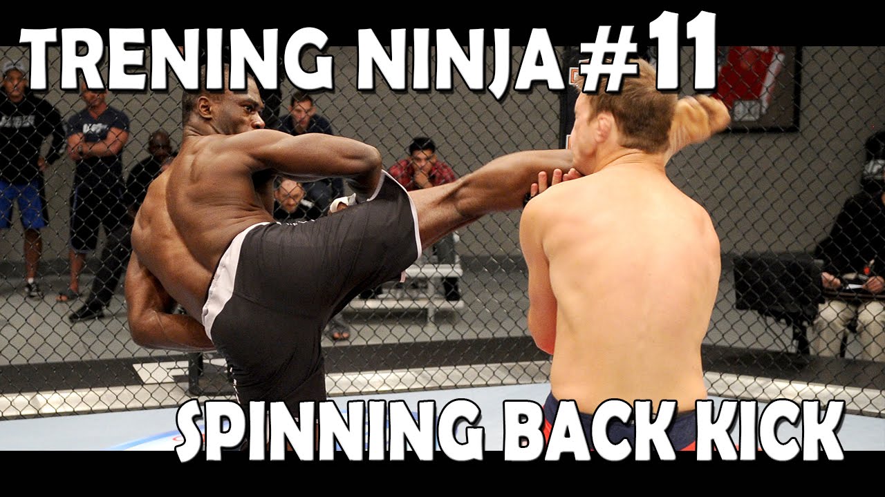 "Trenuj z Ninją!" - Lekcja 11 - Kopnięcie z Półobrotu/Obrotowe/Spinning back kick/Ushiro Geri