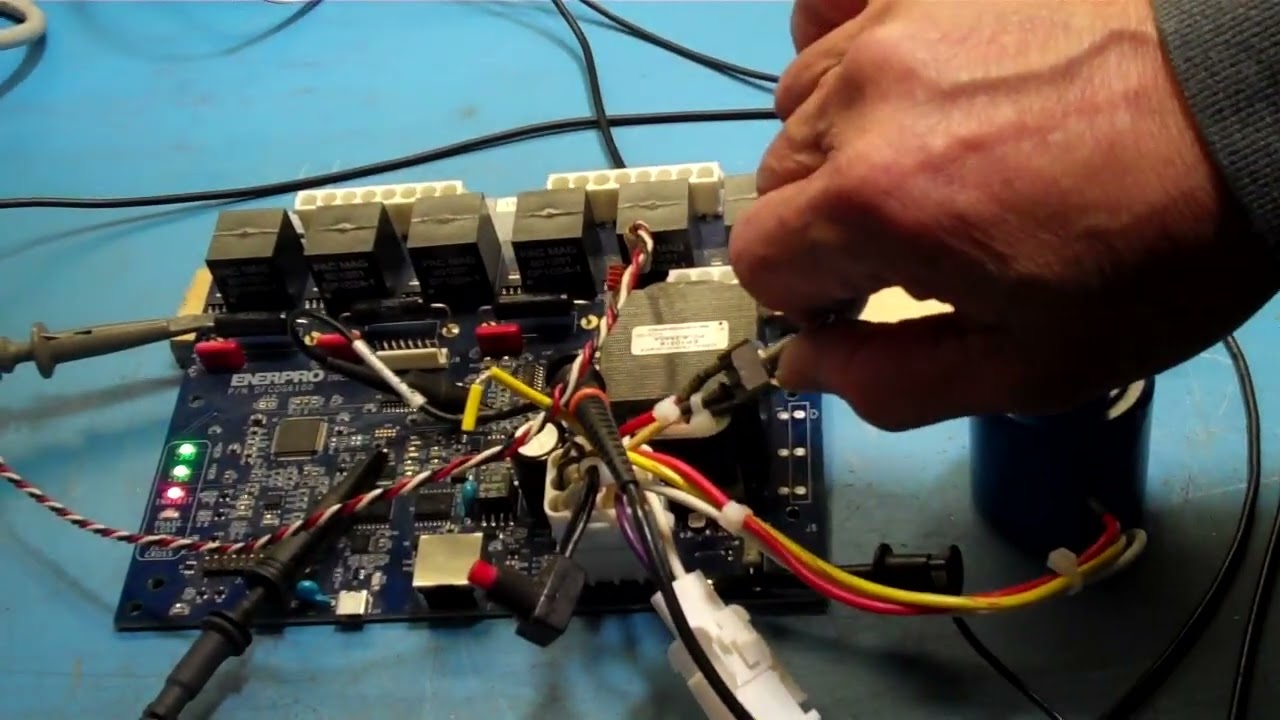 Enerpro DZ6100 firing board (Work-Bench Test Procedure)