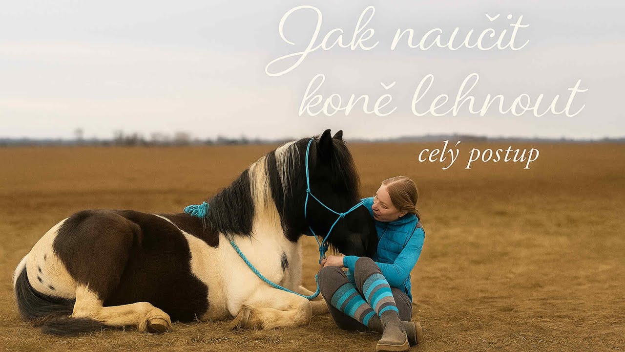 Jak na lehnutí u koně - celý postup učení - Ponyteam-W