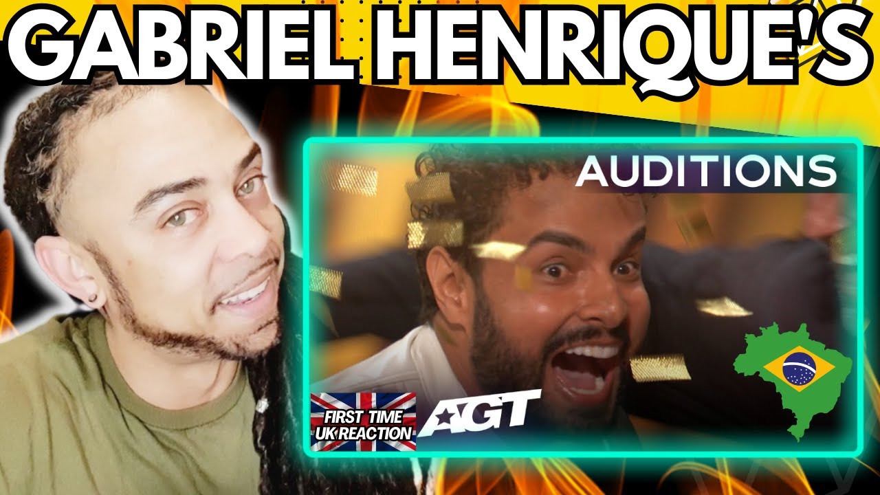 🔥WOW!!!!!! Gabriel Henrique's - Golden Buzzer (AGT 2023) [FIRST TIME UK REACTION]