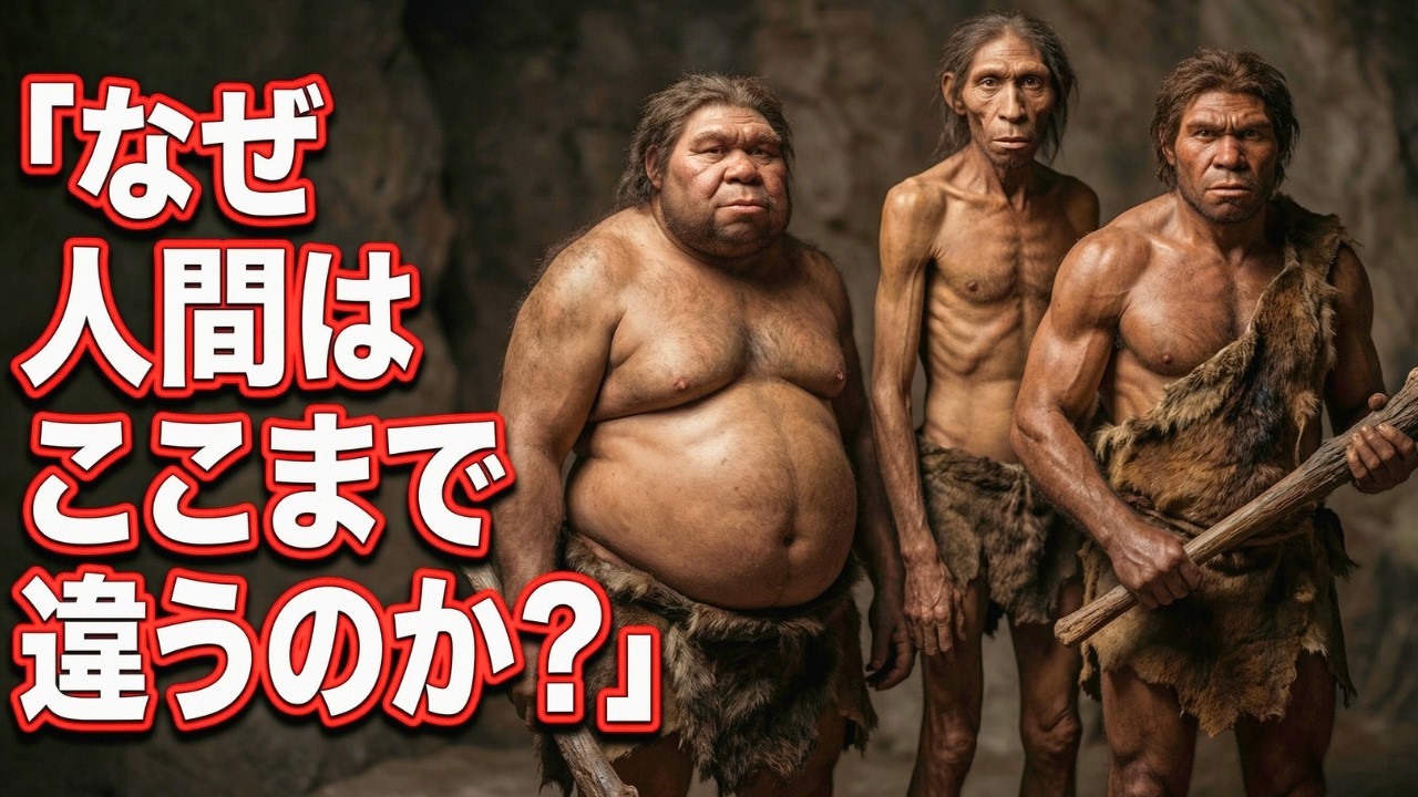 38億年の遺伝子変異!? なぜ人類はこんなにちがうのかを化石記録と最新研究で解明