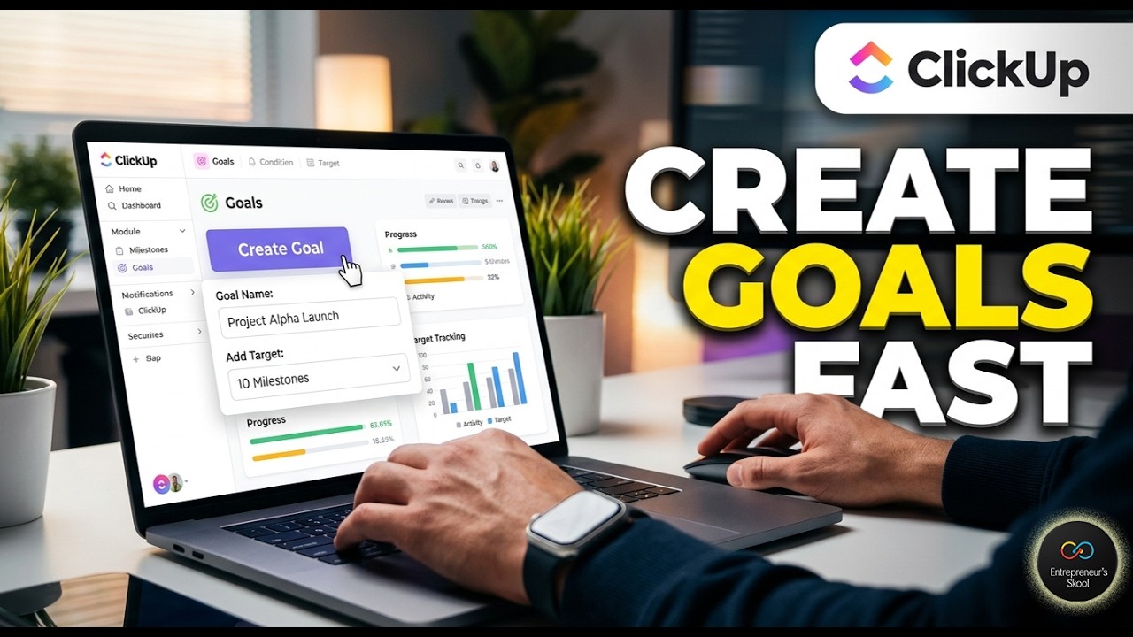 Create Goals in ClickUp [Step by Step]