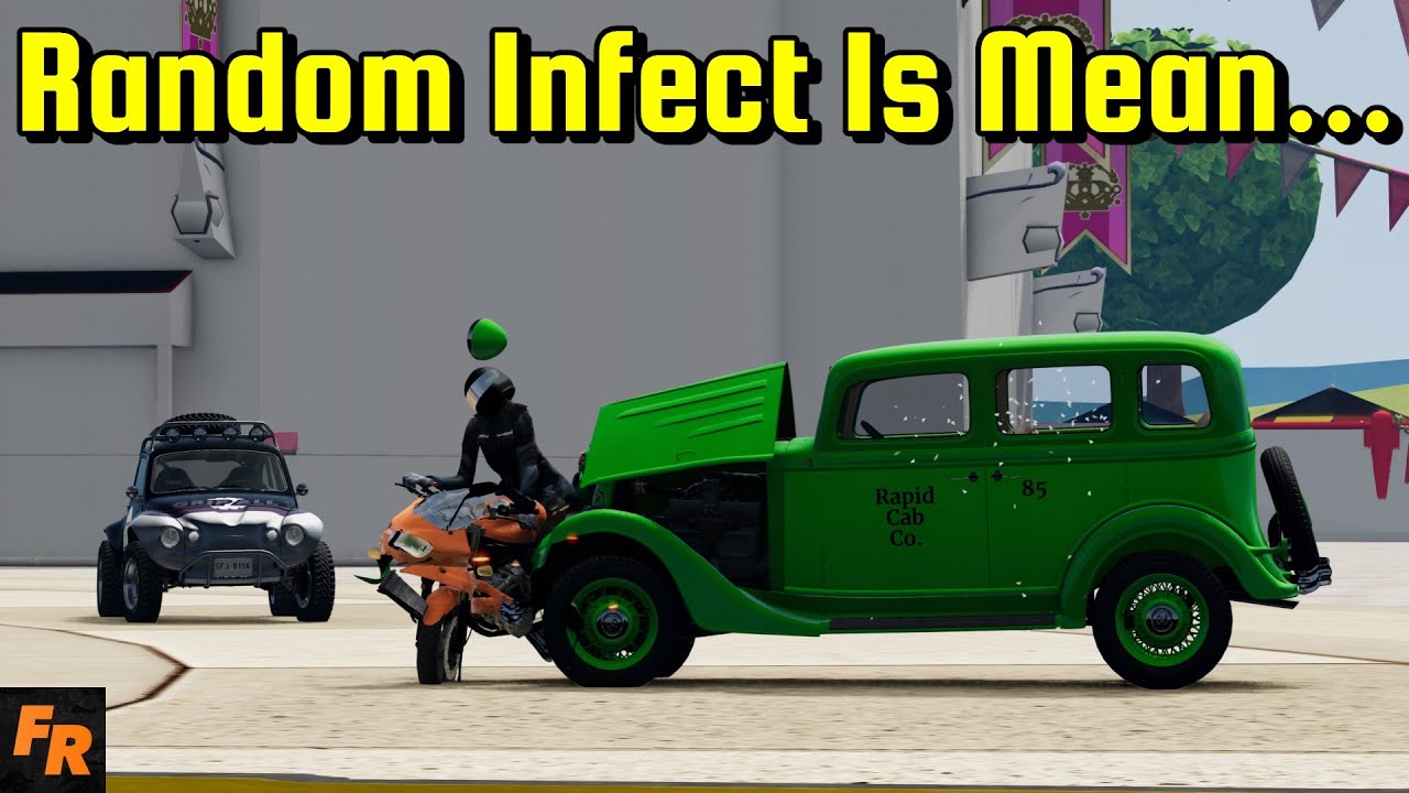 Random Infected Is Mean! - BeamNG Drive