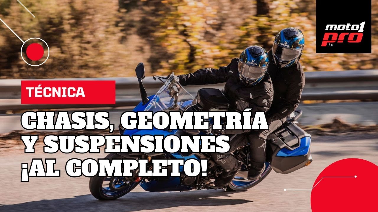 Técnica: el comportamiento de la moto, al completo. Chasis, geometría y suspensiones.