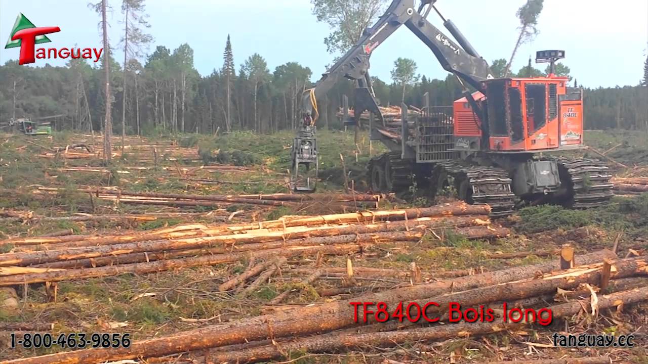 TimberPro TF840C Long Wood / Bois Long par Machinerie Tanguay