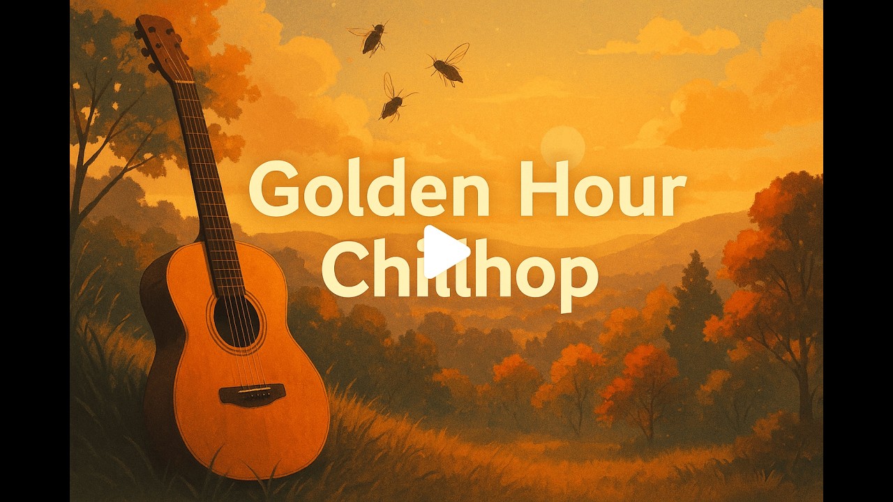 Golden Hour Chillhop 🌇 | Dusk Guitar Dreams (78 BPM)