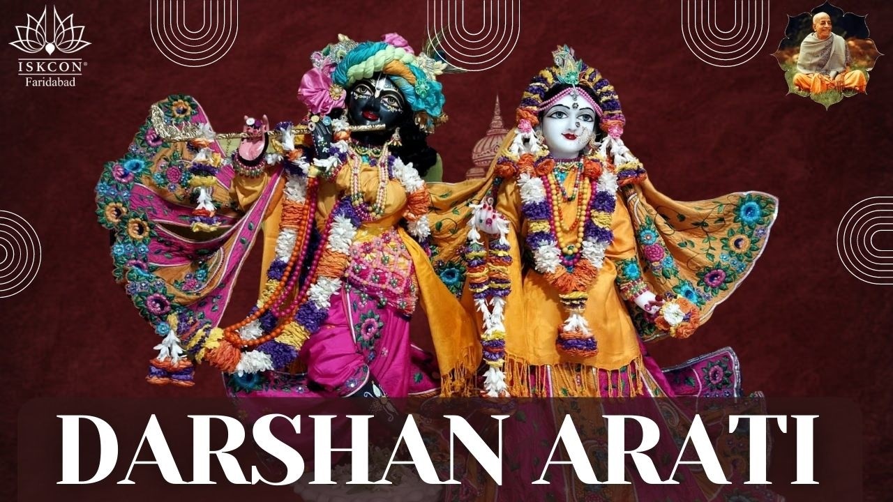 Darshan  Arati || 1st March 2026 || ISKCON Faridabad