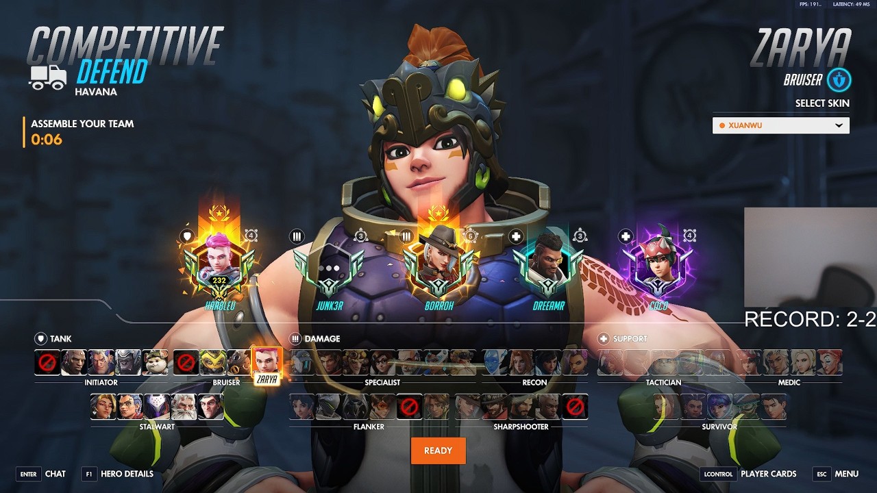 MOST INSANE ZARYA - HARBLEU! 22K DMG! SEASON 1 TOP 500