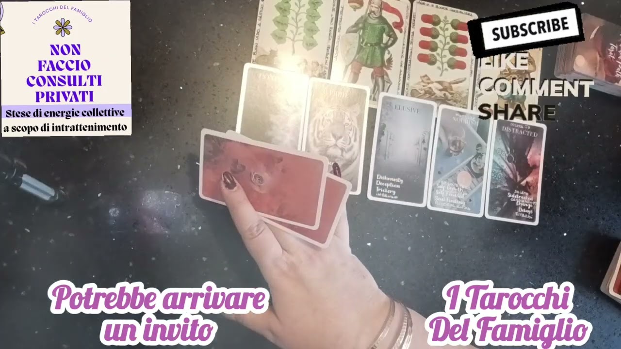 Potrebbe arrivare un invito #letturatarocchi 