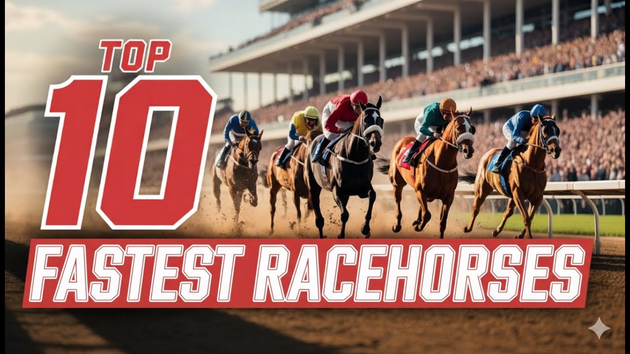 Top 10 Fastest Horses in Racing History