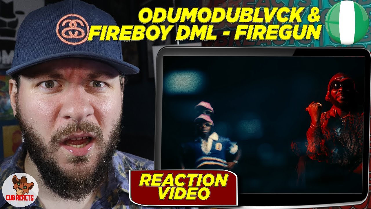 THIS WAS SMOKEY! | ODUMODUBLVCK - FIREGUN ft. Fireboy DML  | CUBREACTS UK ANALYSIS VIDEO