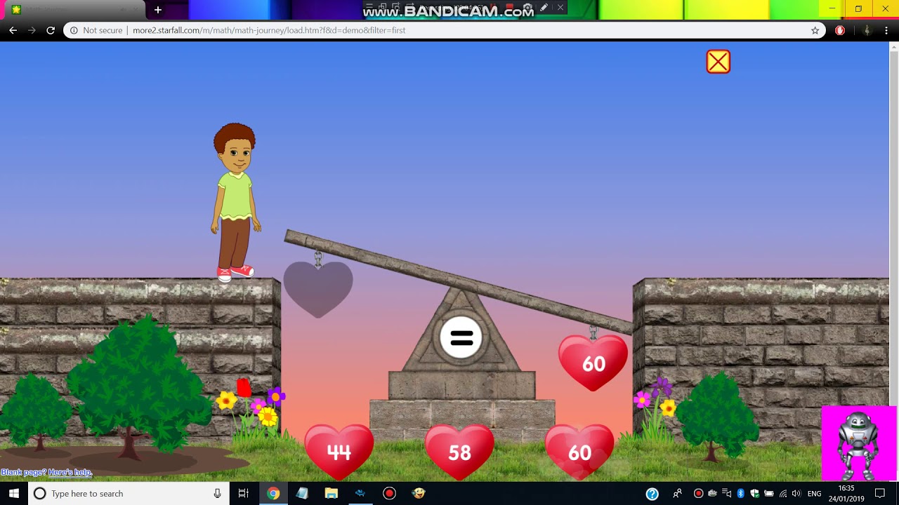 Microsoft Agent Plays Math Journey