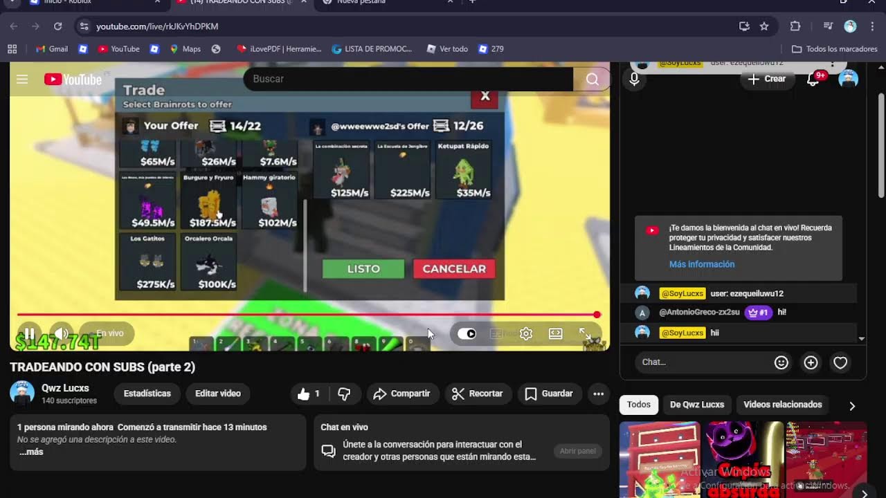 TRADEANDO CON SUBS (parte 2)