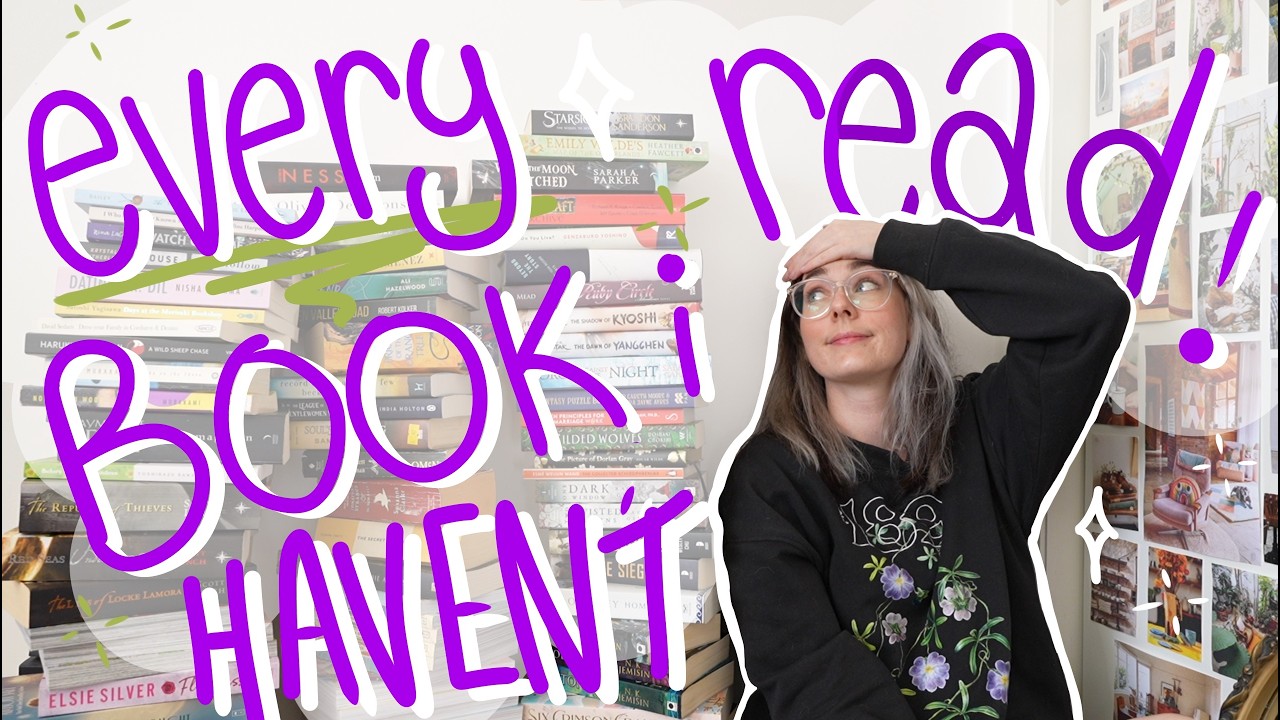 🌻 all 100+ books on my physical tbr 🌻