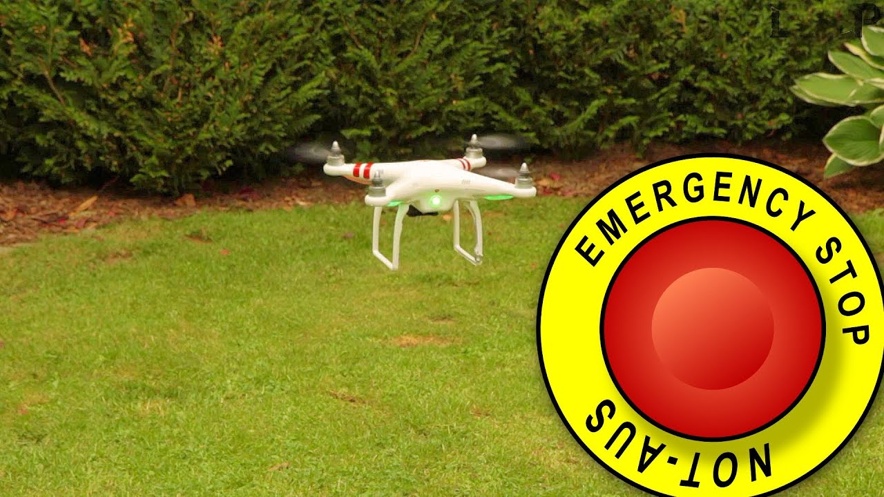 DJI Phantom #48 - Not-Aus, Motoren sofort stoppen