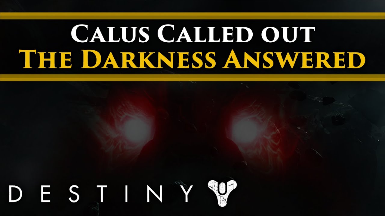 Destiny 2 Lore - Calus' Experiments on the Glykon just revealed some huge secrets of The Darkness!