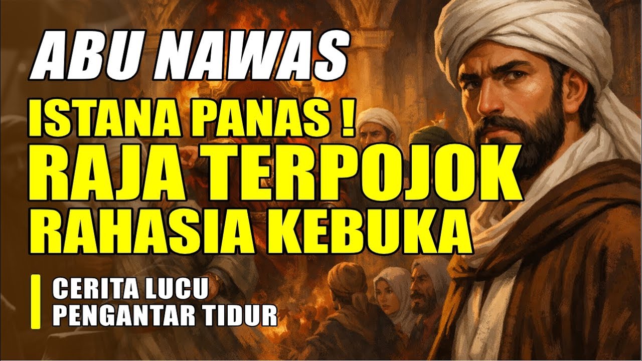 ISTANA PANAS? ABU NAWAS BUKA RAHASIA RAJA TERPOJOK || CERITA LUCU PENGANTAR TIDUR -SEJARAH ISLAM