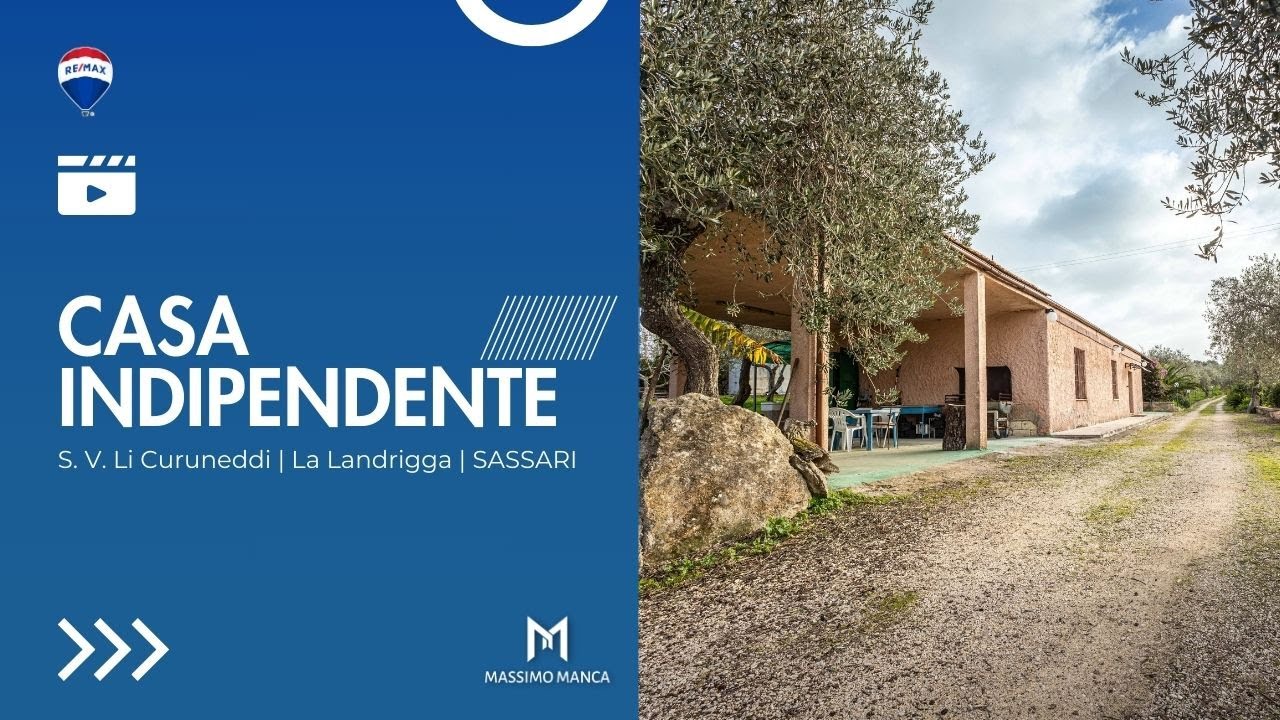 La Tua Nuova Vita a Sassari - Casa Indipendente con Terreno da Sogno a La Landrigga