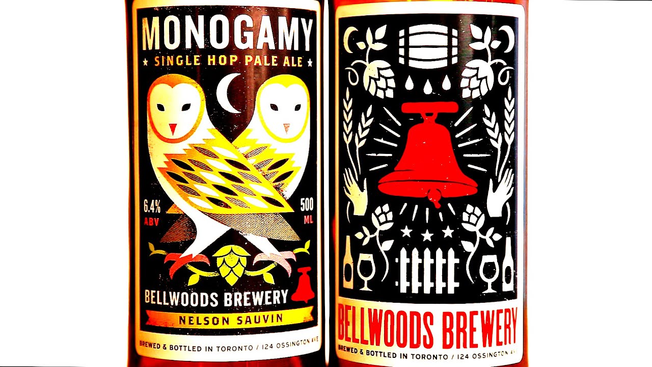 Bellwoods Brewery : Monogamy Nelson Sauvin Pale Ale & Double Nelson DIPA - What Cheers! Review #143