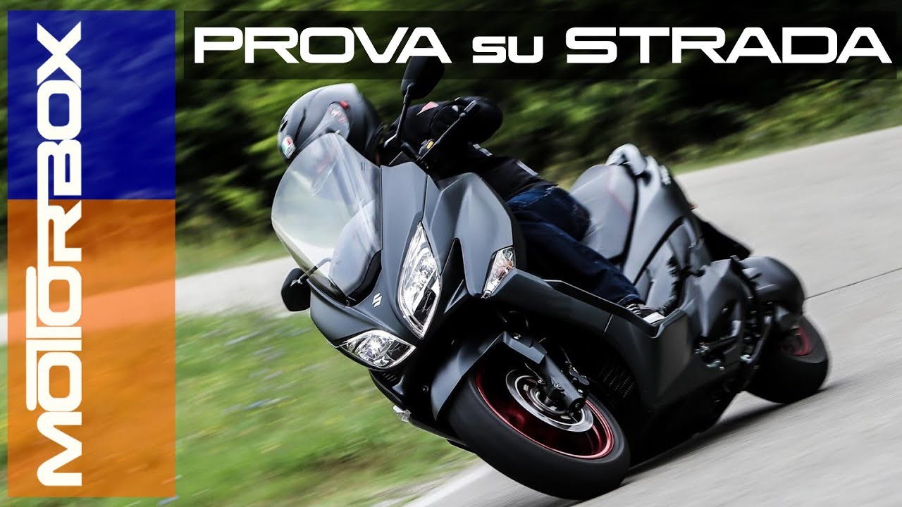 Nuovo Suzuki Burgman 400 2017 | più sportivo anche nella guida