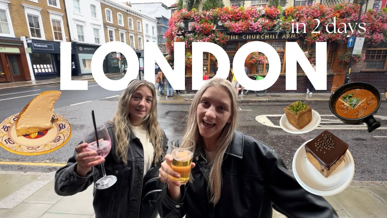 London Vlog - the churchill arms, circolo popolare, london eye, le deli robuchon