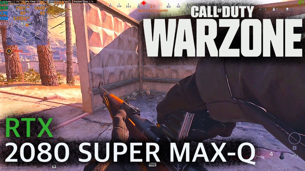 Lenovo Legion 7i | Call of Duty Warzone | Subscriber Request TEST | RTX 2080 Super Max-Q
