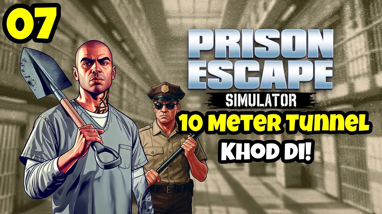 10 Meter Tunnel Khod Di! ⛏️| Prison Escape Ep #07
