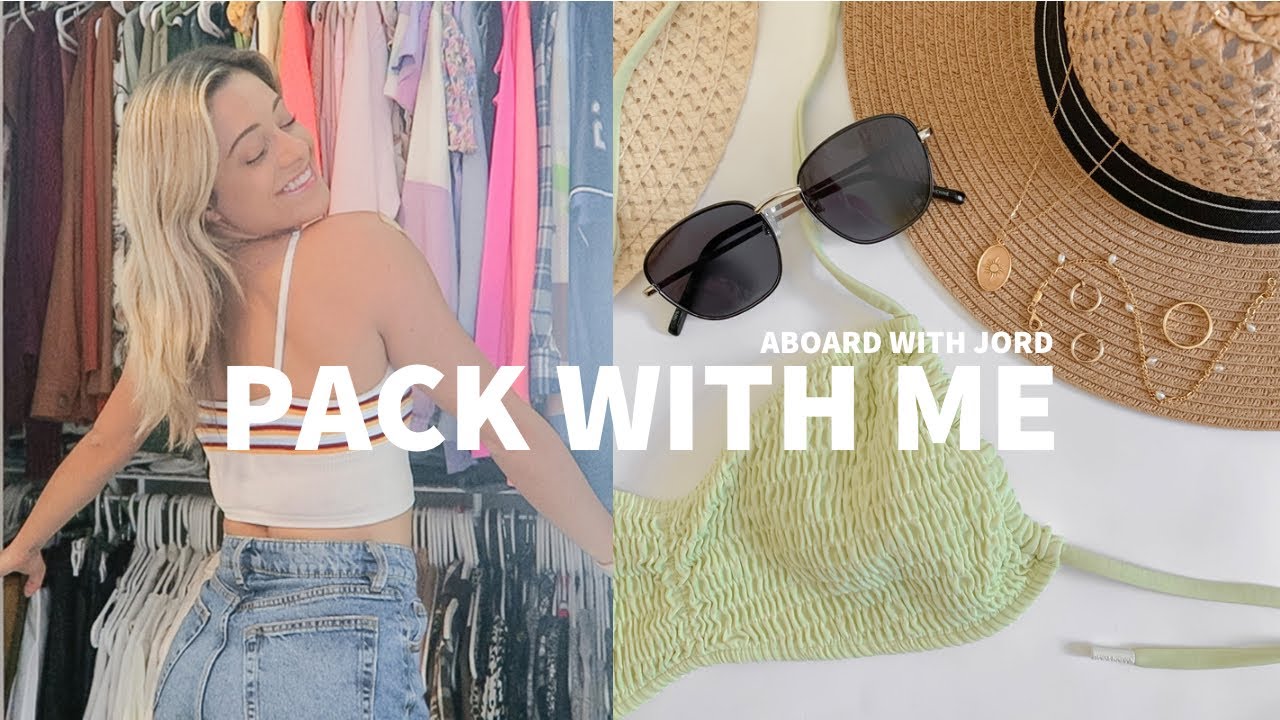 PACK WITH ME: what I'm bringing for my cruise ship contract *aboard with jord*