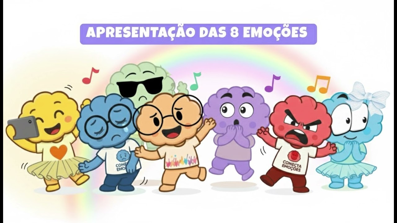 Vamos brincar e aprender cada emoção faz parte de você e elas tem uma função ! 