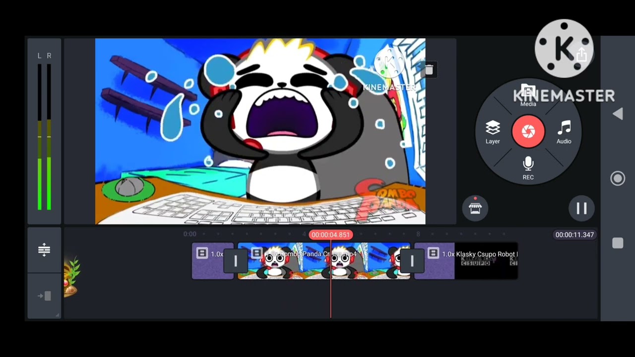 Combo panda crying csupo Speedrun Be Like