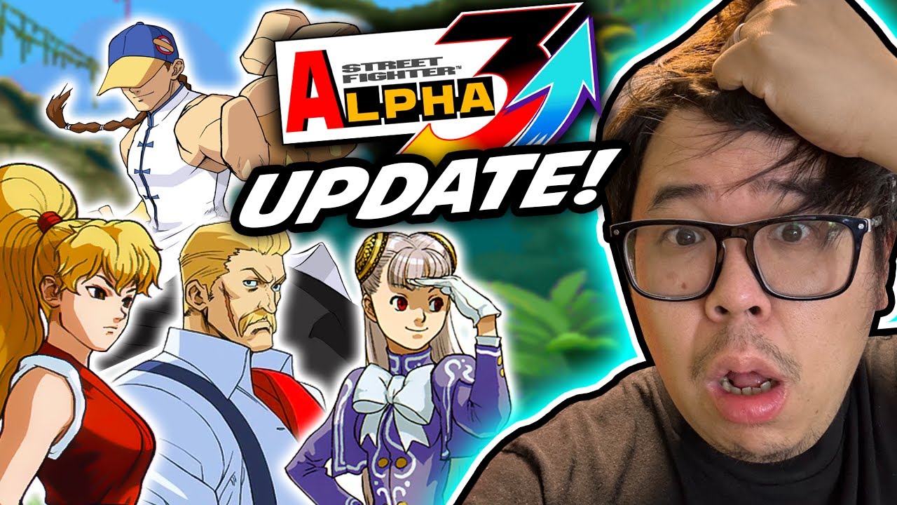 CAPCOM UPDATED ALPHA 3 UPPER WITH BROKEN CHARACTERS
