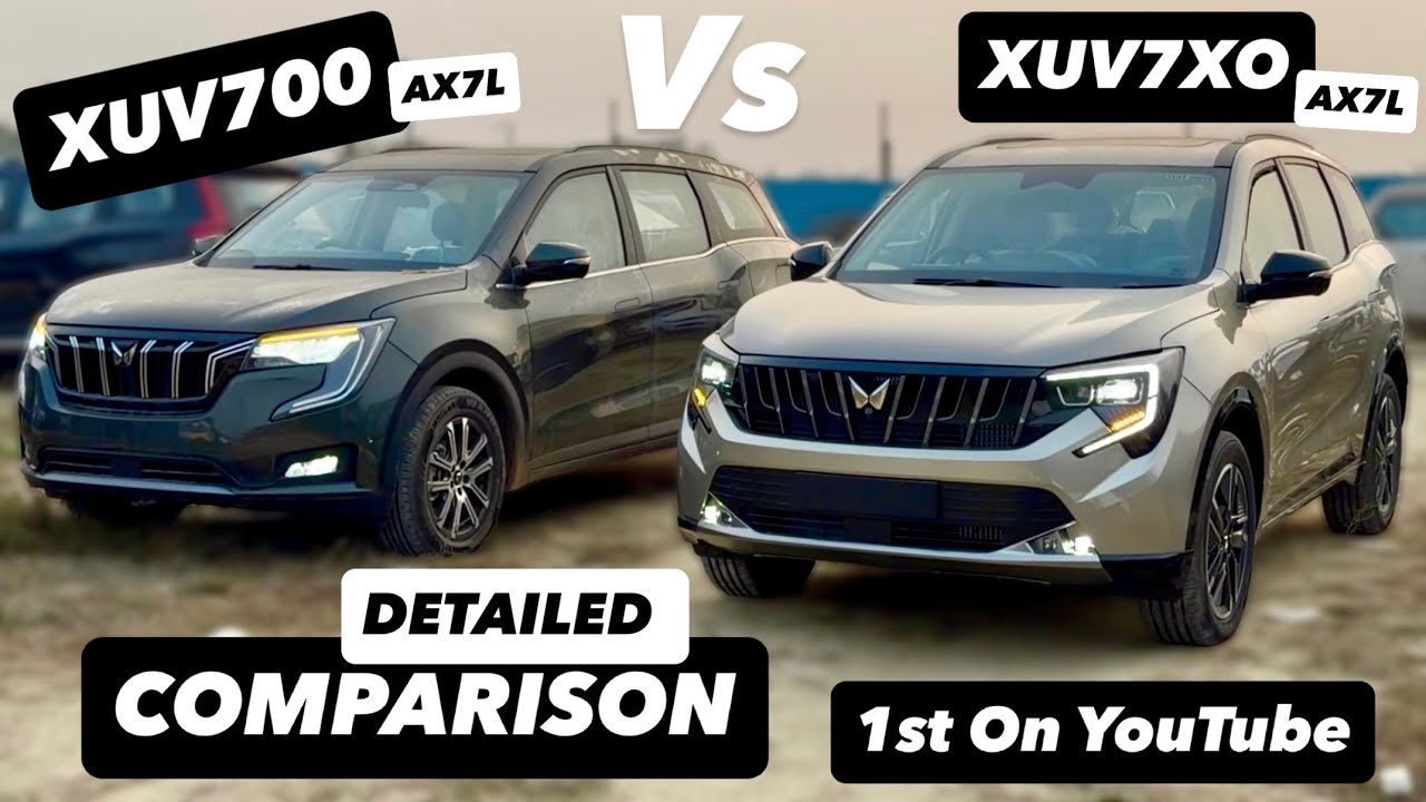 2026 XUV7XO AX7L VS XUV700 AX7L😍 FULL COMPARISON OF XUV700 VS XUV7XO TOP MODEL❤️1st VIDEO on YOUTUBE