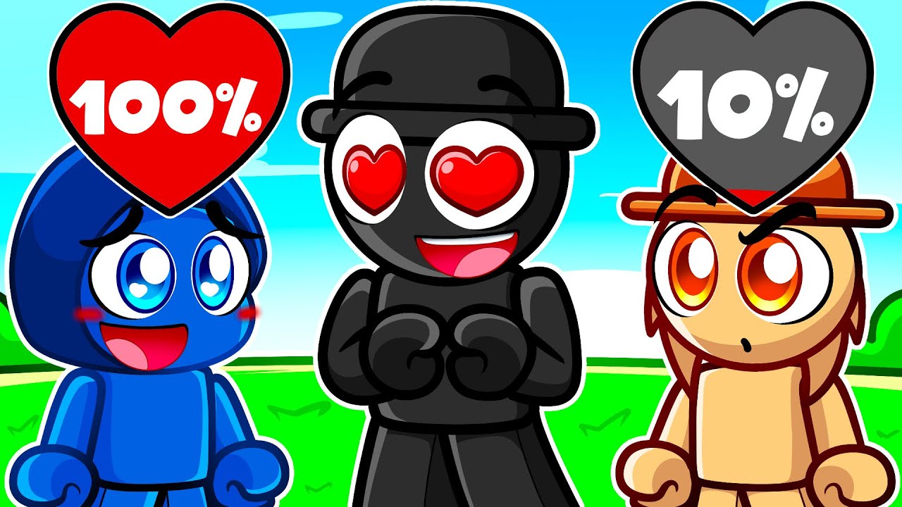 Black e Jevin no TESTE DO AMOR dos Sprunki!