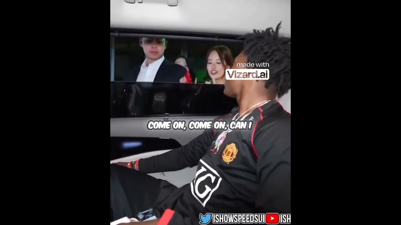 Speed asks for a girl&rsquo;s number😂😭 #ishowspeed #speed #speedronaldo #funny #memes #ishowspeedshorts