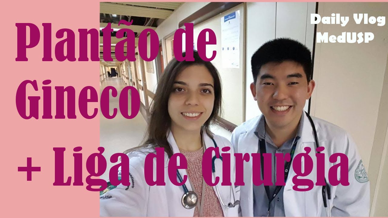 UM DIA NA GINECO + LIGA DE CIRURGIA + PLANTÃO - VLOG DE MEDICINA
