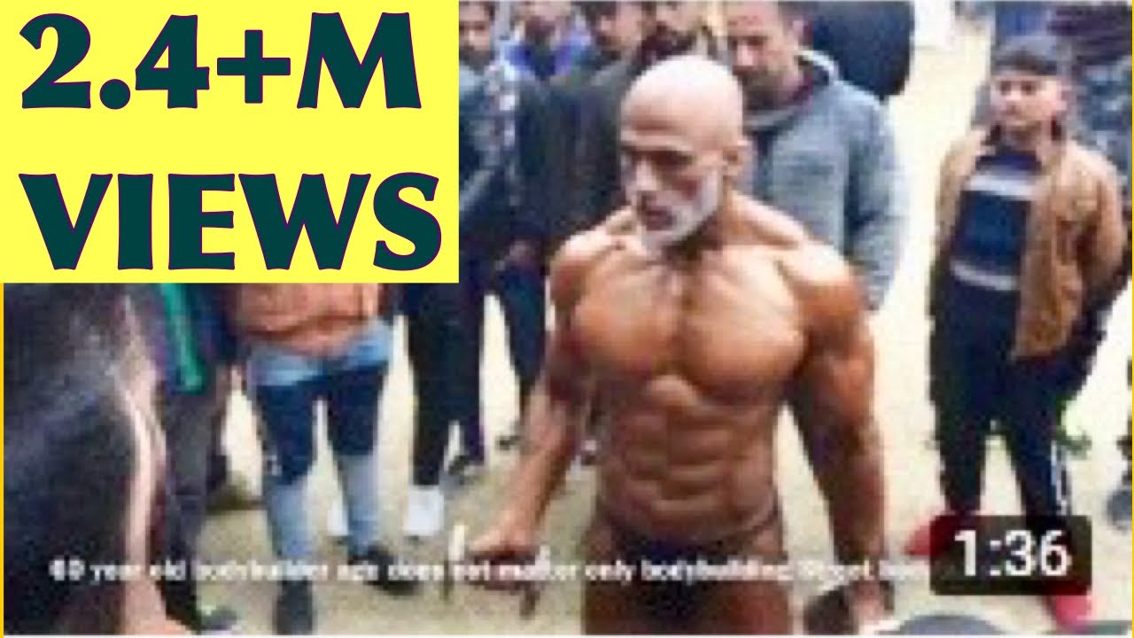 60 year Old bodybuilder Age does not matter Only bodybuilding Mr Man Physique 2020